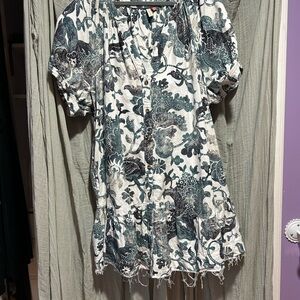 Floral Print Women's Top